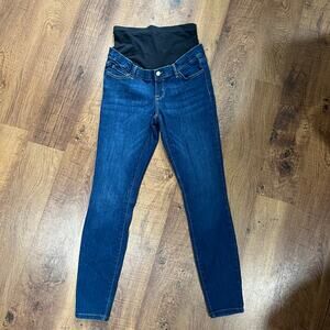 GAP Maternity Full Panel Skinny Jeans Medium Wash Denim Size 29 / 8L